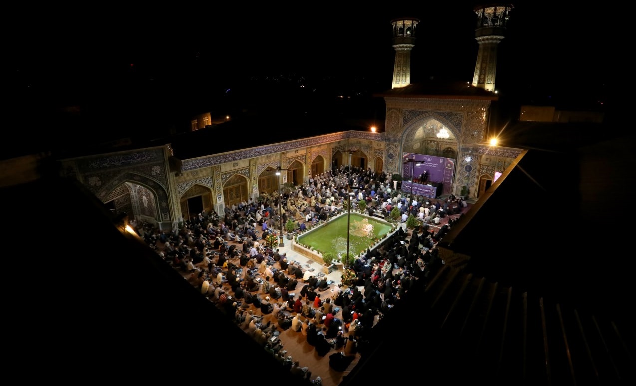 مراسم سی و سومین سالگرد امام خمینی (ره) در مسجد جامع گلشن گرگان