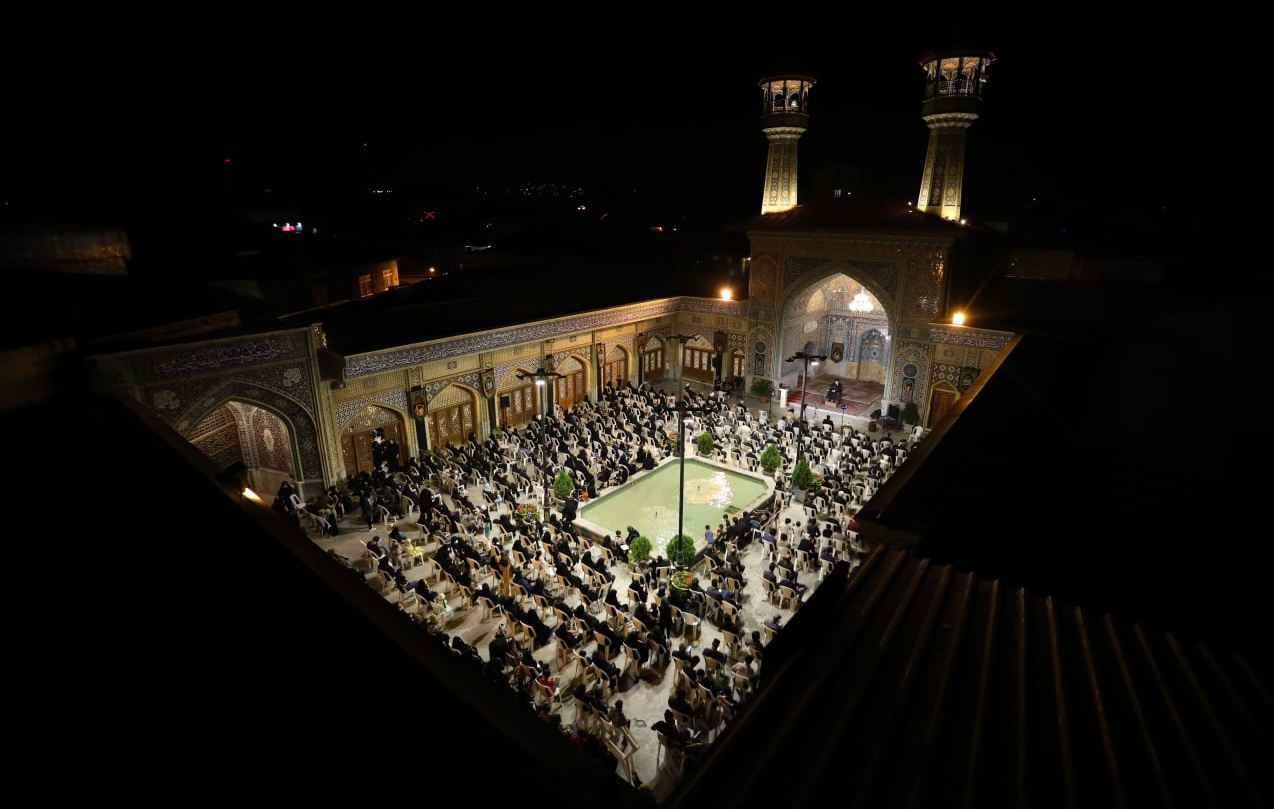مراسم عزاداری دهه اول ماه محرم مسجد جامع گلشن گرگان به روایت تصویر