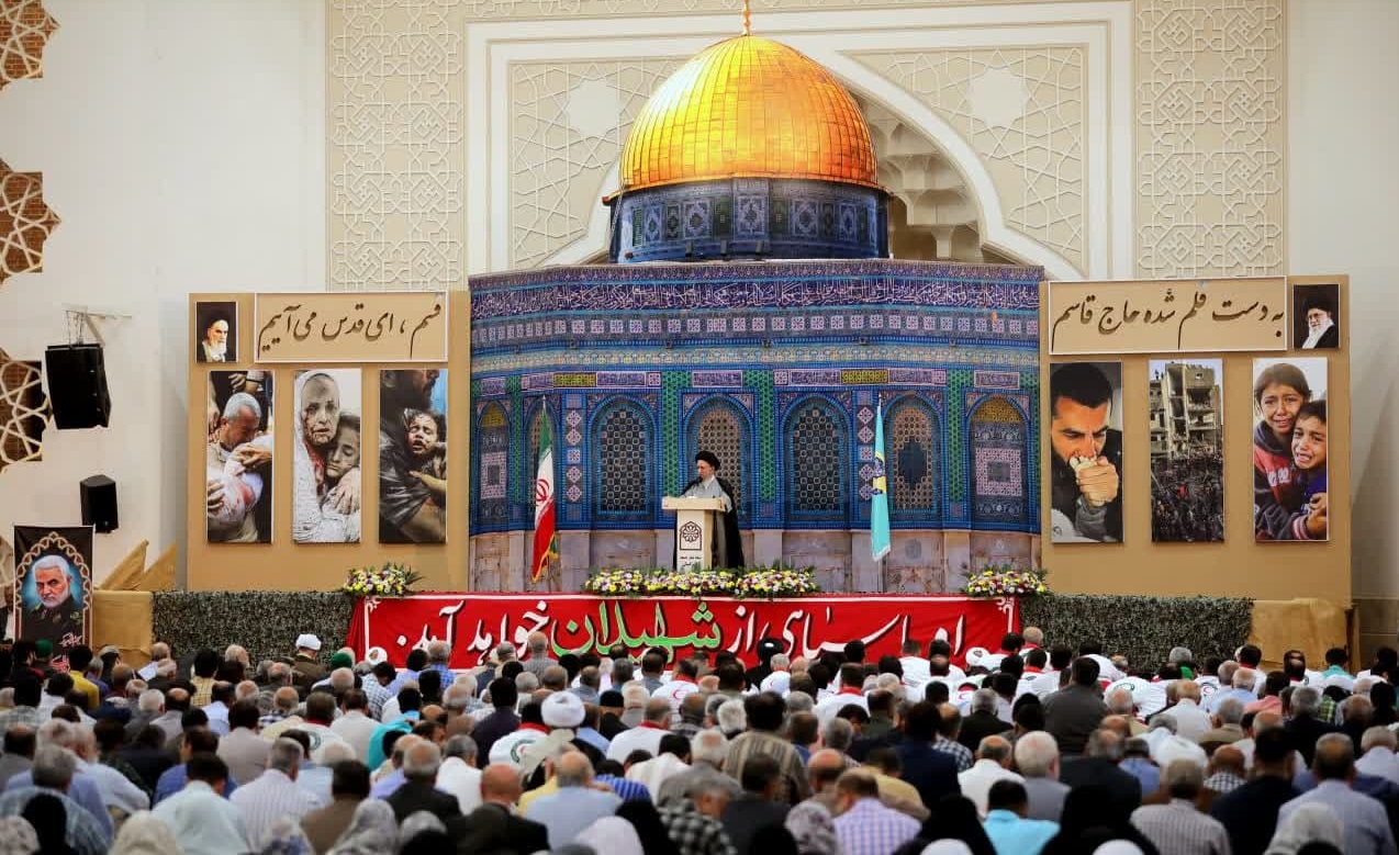 تصویر گزارش نماز جمعه 21 اردیبهشت 1403 مصلی گرگان